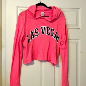 Victoria secret PINK cropped hoodie